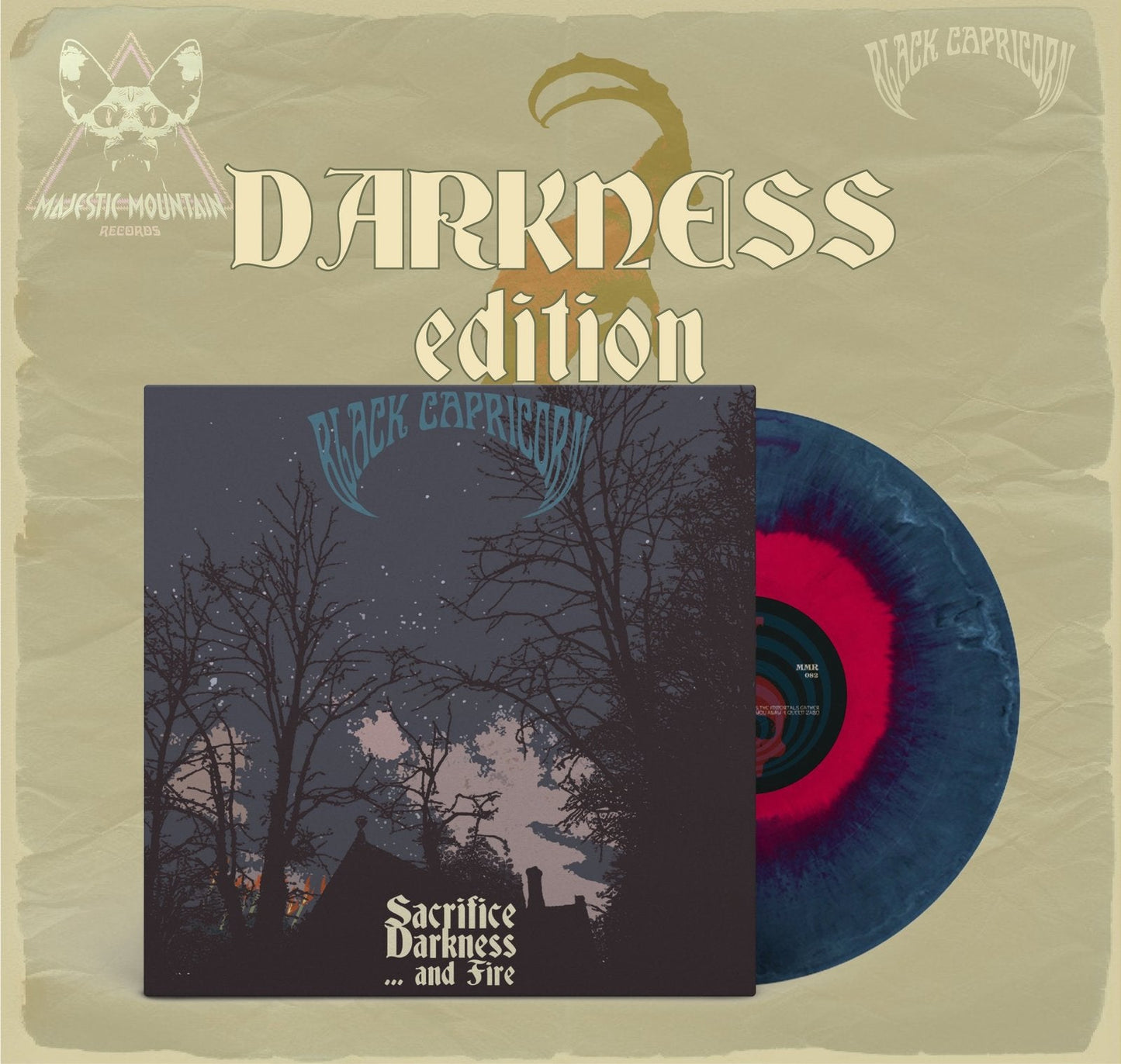 Black Capricorn - Sacrifice Darkness and ... Fire - Majestic Mountain Records