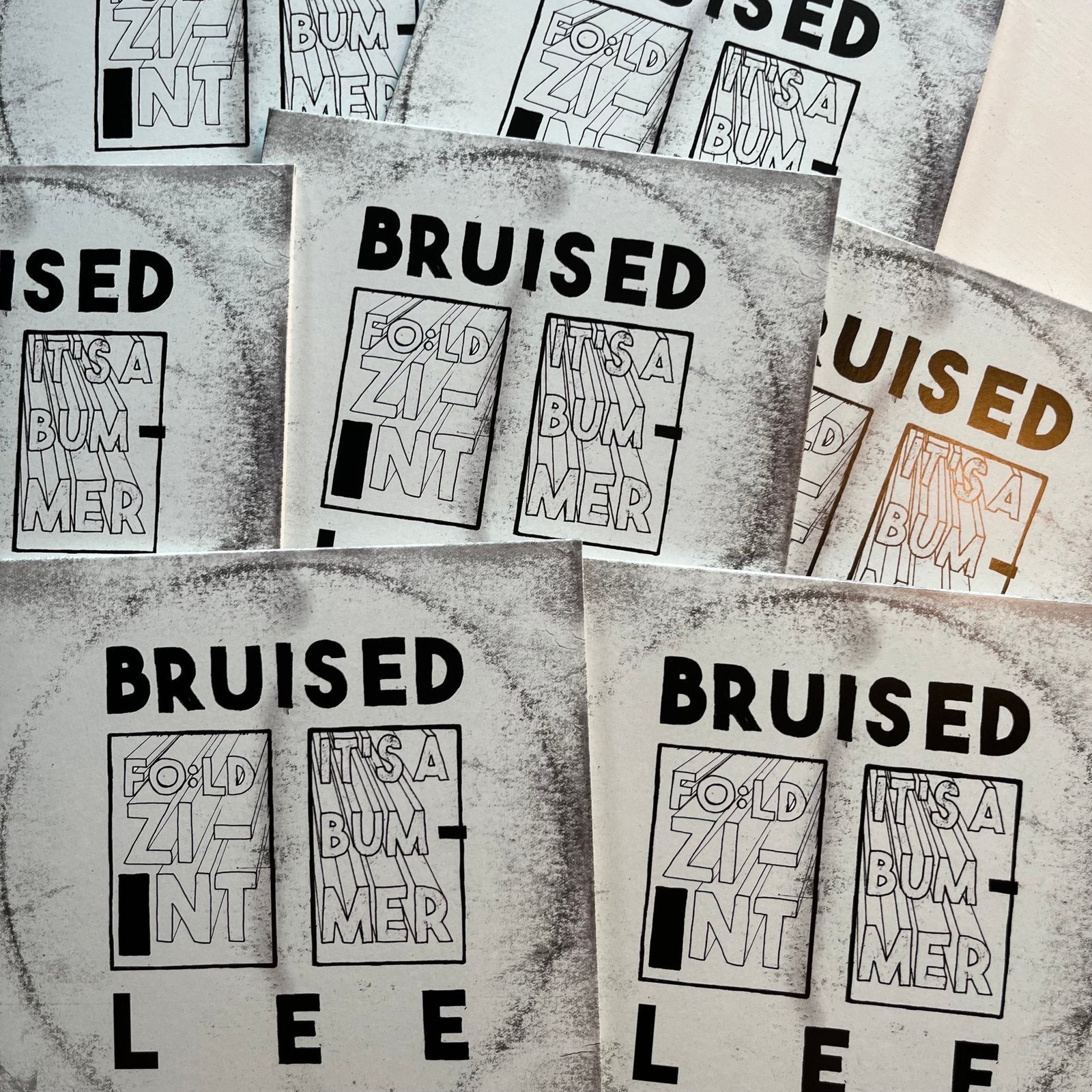 Bruised Lee - Bruised Lee (7" single) - Majestic Mountain Records