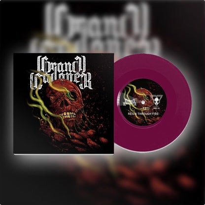 Grand Cadaver - Reign Through Fire (7" single) - Majestic Mountain Records