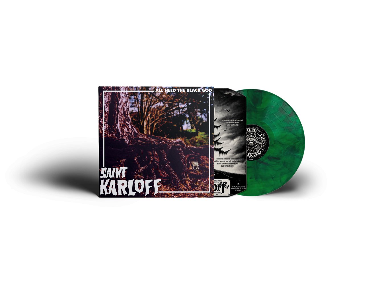 Saint Karloff - All Heed The Black God (remixed) (PRE - ORDER) - Majestic Mountain Records