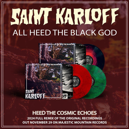 Saint Karloff - All Heed The Black God (remixed) (PRE - ORDER) - Majestic Mountain Records