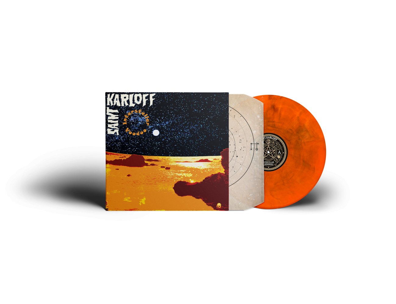 Saint Karloff - Interstellar Voodoo (remixed)(PRE - ORDER) - Majestic Mountain Records