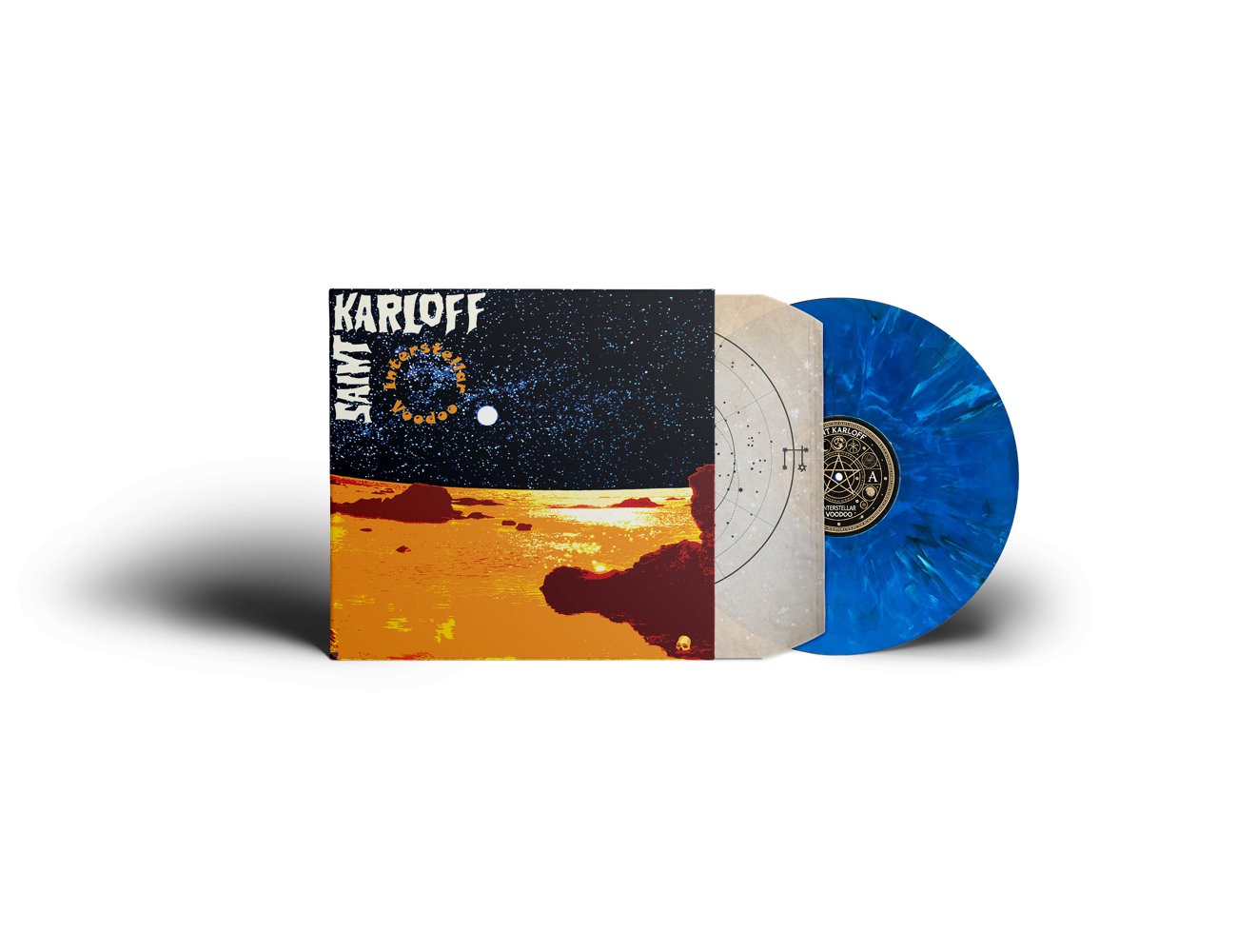 Saint Karloff - Interstellar Voodoo (remixed)(PRE - ORDER) - Majestic Mountain Records