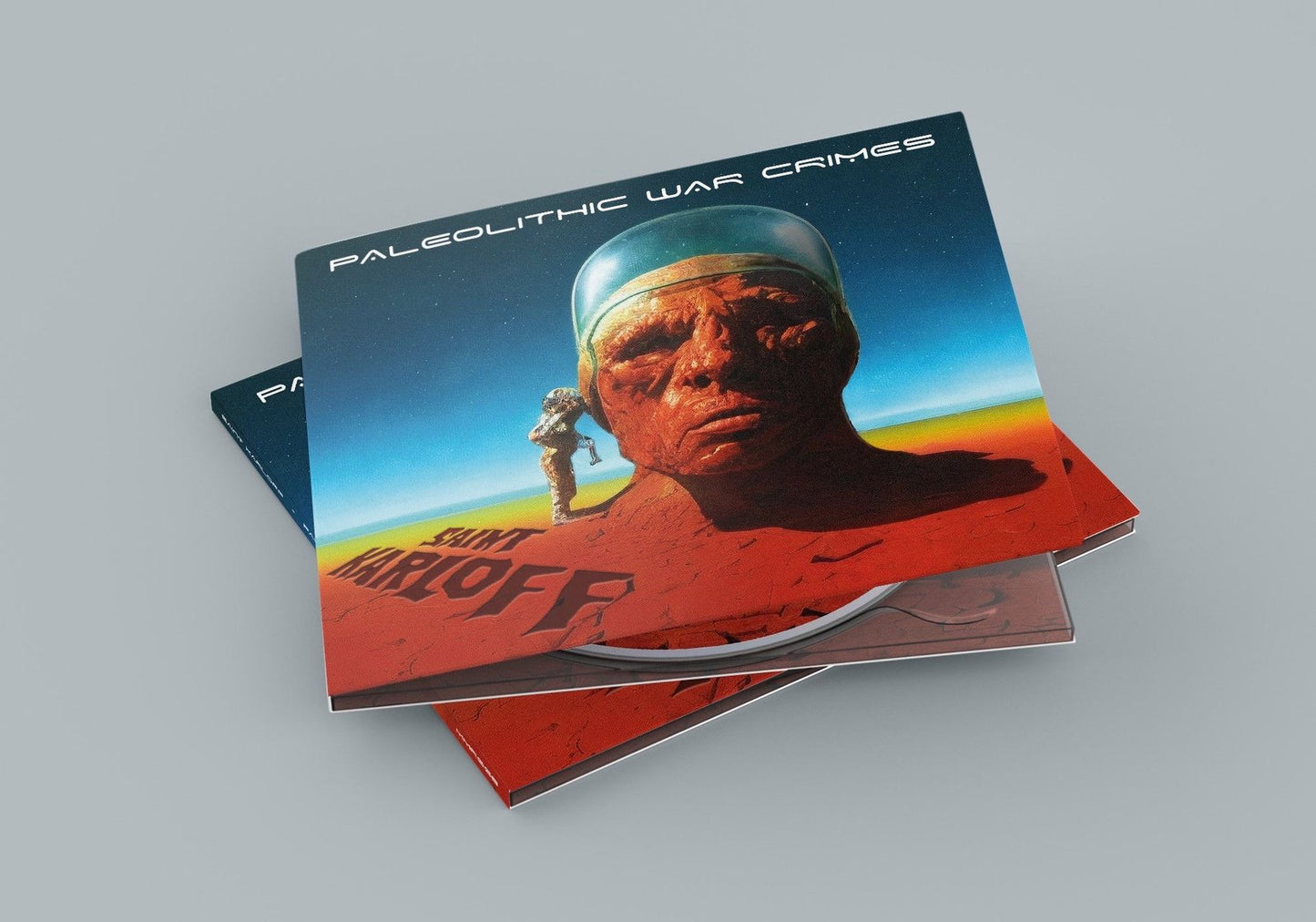 SAINT KARLOFF - PALEOLITHIC WAR CRIMES DIGI - PACK (IN STOCK) - Majestic Mountain Records