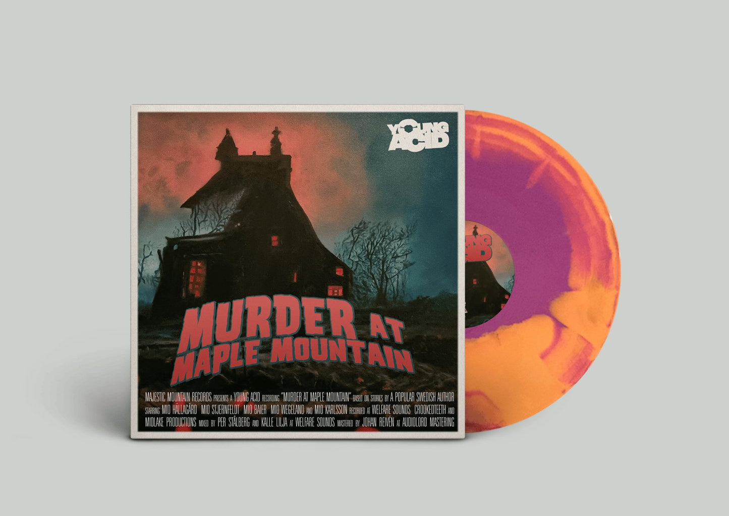 Young Acid - Murder At Maple Mountain (LAST COPIES!!) - Majestic Mountain Records